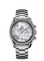 Omega Speedmaster Broad Arrow Stainless Steel / Diamond / Black (3555.75.00)