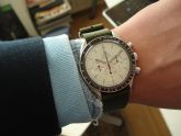 Omega - 3593.20.00  Speedmaster Professional Moonwatch Albino