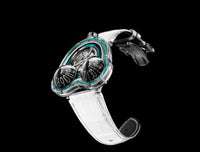 MB&F Horological Machine N°8 HM8 Mark 2 Titanium / Blue (36.SVL.GR)