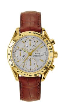 Omega - 3613.30.02  Speedmaster Date 39 Yellow Gold / Silver