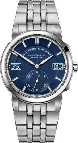 A. Lange & Söhne - 363.179  Odysseus Stainless Steel / Blue / Bracelet