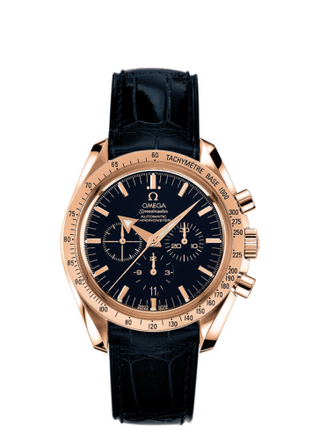 Omega - 3653.80.33  Speedmaster Broad Arrow Red Gold / Blue