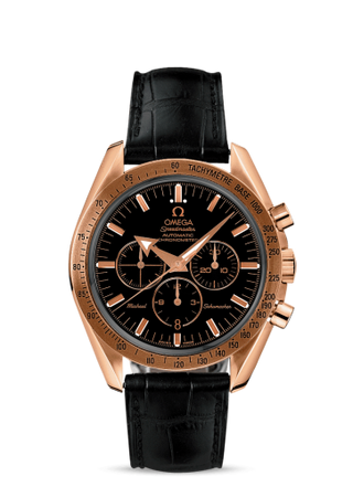 Omega - 3659.50.31  Speedmaster Broad Arrow Red Gold / Black / Michael Schumacher