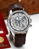 Omega - 3688.30.32  Speedmaster Professional Moonphase Platinum / Skeleton