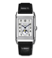 Jaeger-LeCoultre Reverso Classic Medium Thin Stainless Steel / Silver / Bracelet (3758420)