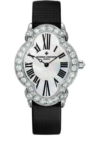 Vacheron Constantin - 37640/000G-B030  Heures Créatives Romantique White Gold - Diamond / MOP