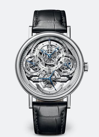 Breguet - 3795PT/1E/9WU  Tourbillon Perpetual Calendar Skeleton 3795 Platinum / Silver