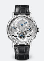 Breguet Tourbillon 3358 White Gold - Diamond / Silver - Blue (3797PT/1E/9WU)