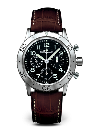 Breguet - 3800ST/92/9W6  Type XX Stainless Steel / Black / Alligator