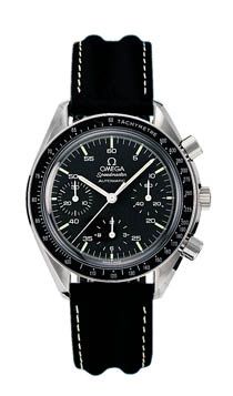 Omega - 3810.50.06  Speedmaster Reduced Stainless Steel / Black