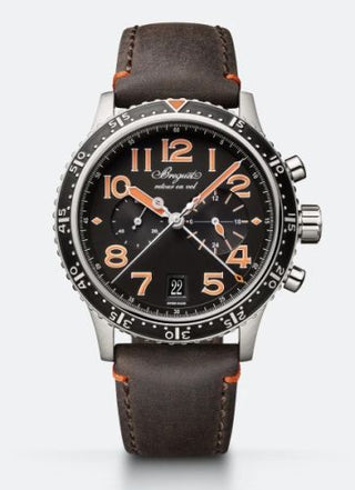 Breguet - 3815TI/HO/3ZU  Type XXI 3815 Titanium / Black - Orange