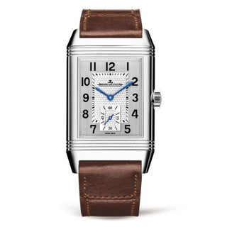 Jaeger-LeCoultre - 3848422  Reverso Classic Large Duoface Small Seconds Stainless Steel / Silver / Fagliano