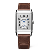 Jaeger-LeCoultre - 3848422  Reverso Classic Large Duoface Small Seconds Stainless Steel / Silver / Fagliano