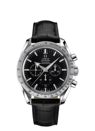 Omega - 3851.50.11  Speedmaster Broad Arrow Stainless Steel / Black