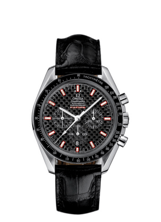 Omega - 3852.59.11  Speedmaster Racing Chronometer Stainless Steel / Carbon Black