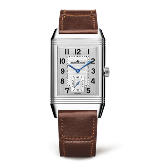 Jaeger-LeCoultre - 3858522  Reverso Classic Large Monoface Small Seconds Stainless Steel / Silver / Fagliano