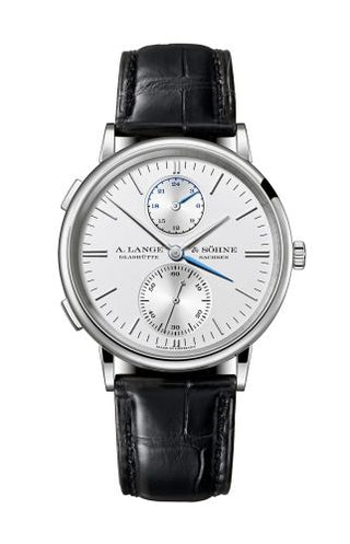 A. Lange & Söhne - 386.026  Saxonia Dual Time White Gold