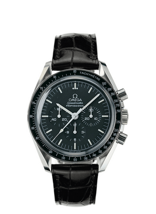 Omega - 3872.50.31  Speedmaster Professional Moonwatch Plexi / See-Through / Leather