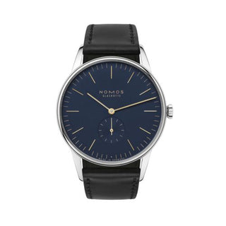 Nomos Glashütte - 388  Orion 38 Midnight Blue / Closed Case Back