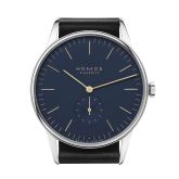 Nomos Glashütte - 388  Orion 38 Midnight Blue / Closed Case Back