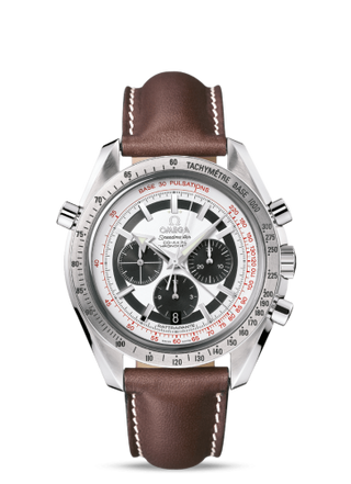 Omega - 3882.31.37  Speedmaster Broad Arrow Co-Axial Rattrapante Stainless Steel / Panda