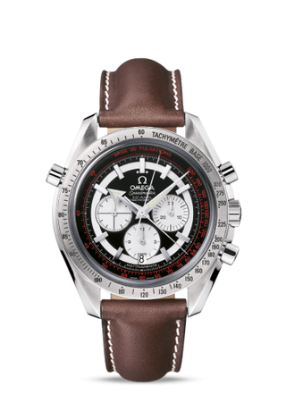 Omega - 3882.51.37  Speedmaster Broad Arrow Co-Axial Rattrapante Stainless Steel / Inverted Panda