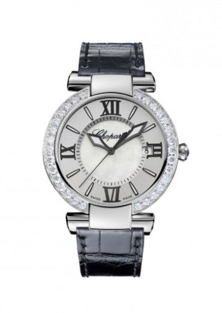 Chopard - 388531-3002  Imperiale 40 mm Stainless Steel / MOP / Diamond / Alligator