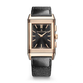 Jaeger-LeCoultre - 389257J  Reverso Tribute Chronograph Pink Gold / Black