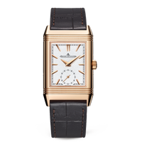 Jaeger-LeCoultre Reverso Classic Large Stainless Steel / Silver / Alligator (3902420)