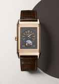 Jaeger-LeCoultre - 3912420  Reverso Tribute Calendar Pink Gold / Silver / Alligator