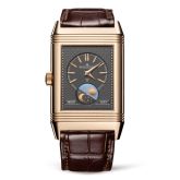 Jaeger-LeCoultre - 3912420  Reverso Tribute Calendar Pink Gold / Silver / Alligator