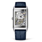 Jaeger-LeCoultre - 3926480  Reverso Tribute Tourbillon Platinum / Blue / Alligator