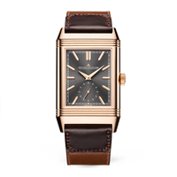 Jaeger-LeCoultre Reverso Classic Large Duoface Pink Gold / Silver / Alligator (396245J)