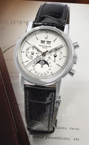 Patek Philippe - 3970EG-016  Perpetual Calendar Chronograph 3970 White Gold / Silver