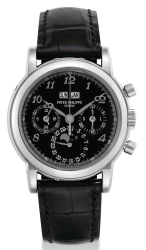 Patek Philippe - 3970G_Breguet  Perpetual Calendar Chronograph 3970G Black Breguet