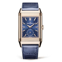 Jaeger-LeCoultre Reverso Tribute Tourbillon Platinum / Blue / Alligator (398258J)