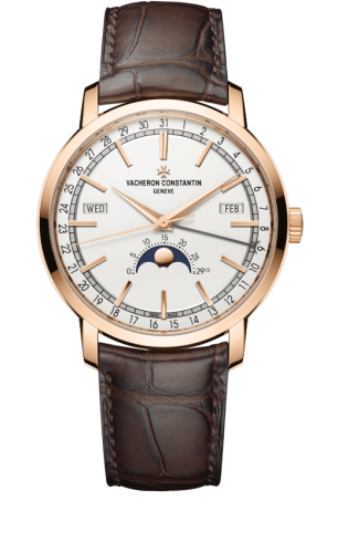 Vacheron Constantin - 4010T/000R-B344  Traditionnelle Complete Calendar Pink Gold / Silver