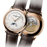 Vacheron Constantin - 4010U/000R-B329  Patrimony Moon Phase and Retrograde Date Pink Gold / Silver