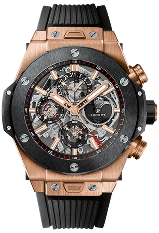 Hublot - 406.OM.0180.RX  Big Bang Chrono Perpetual Calendar King Gold