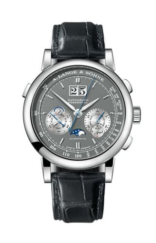 A. Lange & Söhne - 410.038  Datograph Perpetual White Gold / Grey