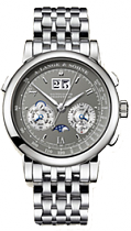 A. Lange & Söhne - 410.430  Datograph Perpetual White Gold / Grey / Bracelet