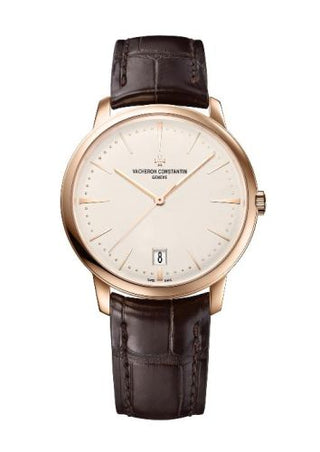 Vacheron Constantin - 4100U/000R-B180  Patrimony 36mm Self-Winding Pink Gold / Silver