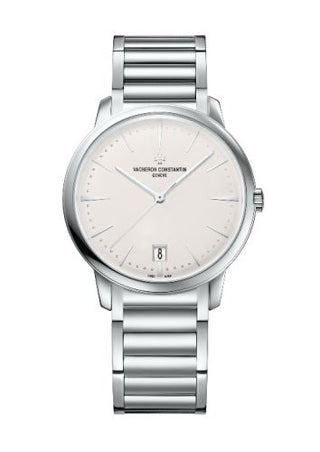 Vacheron Constantin - 4100U/110G-B181  Patrimony 36mm Self-Winding White Gold / Silver / Bracelet