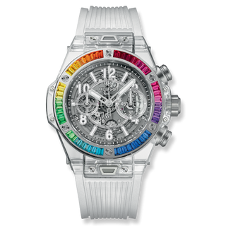 Hublot - 411.JX.4803.RT.4099  Big Bang Unico 45 Sapphire / Rainbow