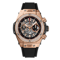 Hublot Big Bang Original 41 Stainless Steel / Pavé / Black (411.OX.1180.RX.1104)