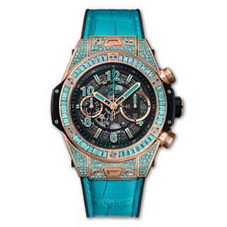 Hublot - 411.OX.1189.LR.0919  Big Bang Unico 45 King Gold / Paraiba