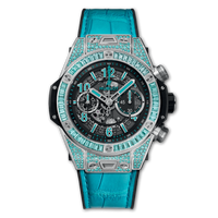 Hublot Big Bang Unico 42 Titanium / Pavé / White (411.WX.1179.LR.0919)