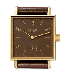 Nomos Glashütte - 412  Tetra 27 Gold mocca