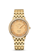 Omega De Ville Prestige Co-Axial 36.5 Red Gold / Diamond / Bracelet (413.55.37.20.58.001)