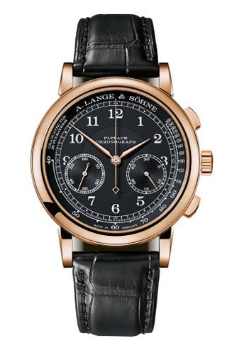 A. Lange & Söhne - 414.031  1815 Chronograph Pink Gold / Black / Pulsometer